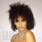 17-11-1986 Dolly Dots, Angela Groothuizen at studio in Amsterdam, The Netherlands. Photo: Govert de Roos/Connu